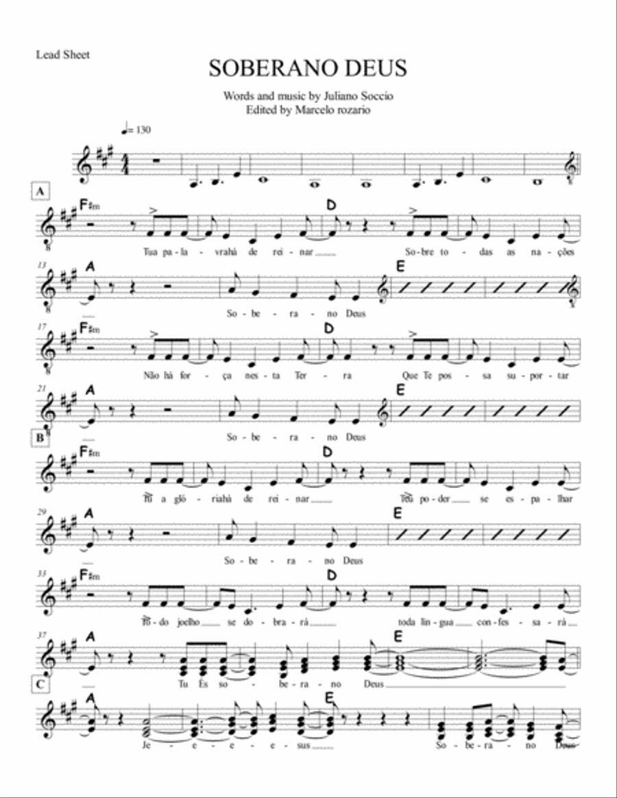 Soberano Soberano Divisi scores gallery preview page 1