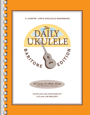 Book cover for The Daily Ukulele – Baritone Edition