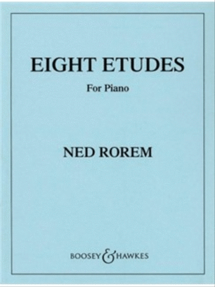 Eight Etudes Eight Etudes Piano Method scores gallery preview page 1