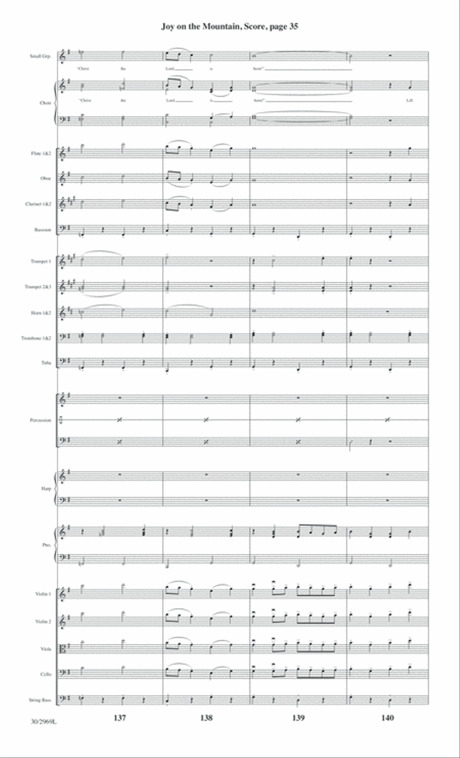 The Heart of Christmas - Full Score Choir scores gallery preview page 164