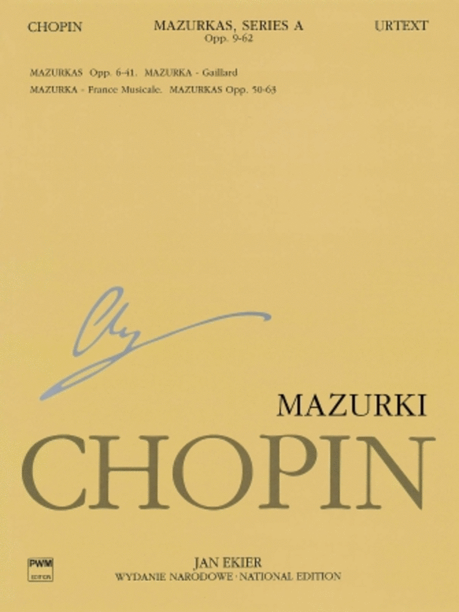 Mazurkas Piano Solo scores gallery preview page 1