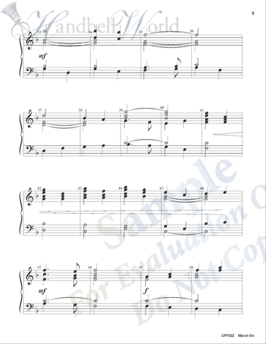 March On 3-Octaves scores gallery preview page 4