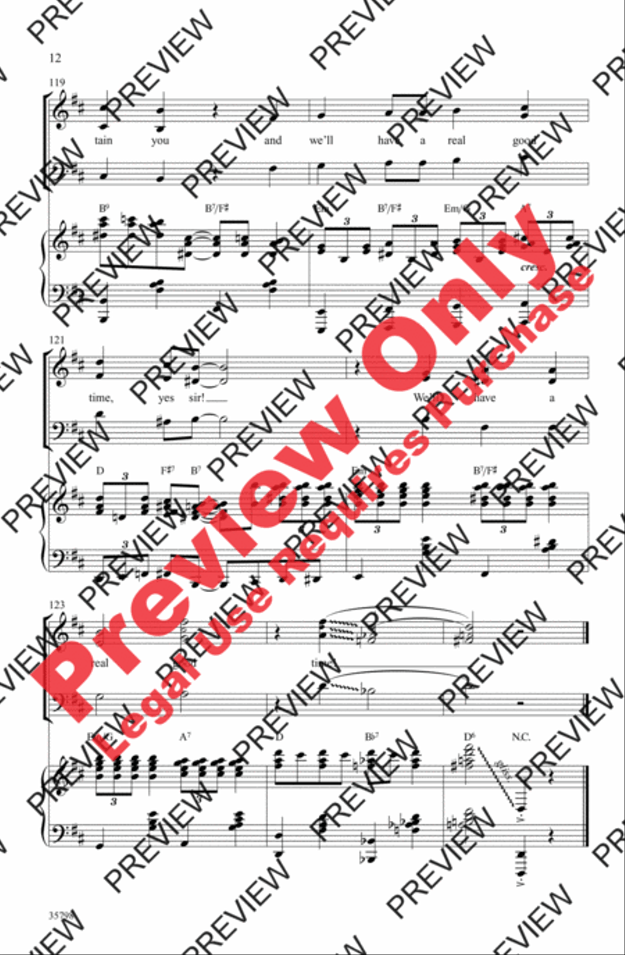 Let Me Entertain You Let Me Entertain You 3-Part scores gallery preview page 12