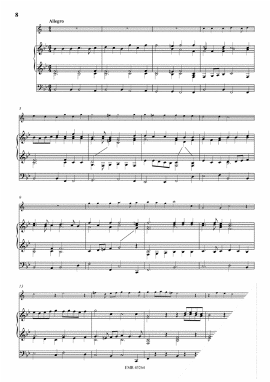 Sonata a Quattro Clarinet scores gallery preview page 5