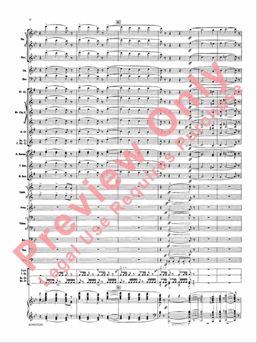 Festivo - Cs Concert Band scores gallery preview page 13