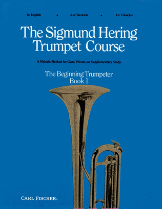 Book cover for The Sigmund Hering Trumpet Course - Book 1