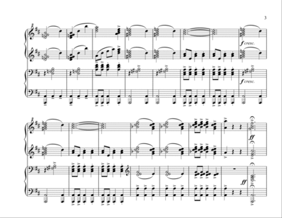 The Carousel Waltz The Carousel Waltz 1 Piano, 4-Hands scores gallery preview page 3