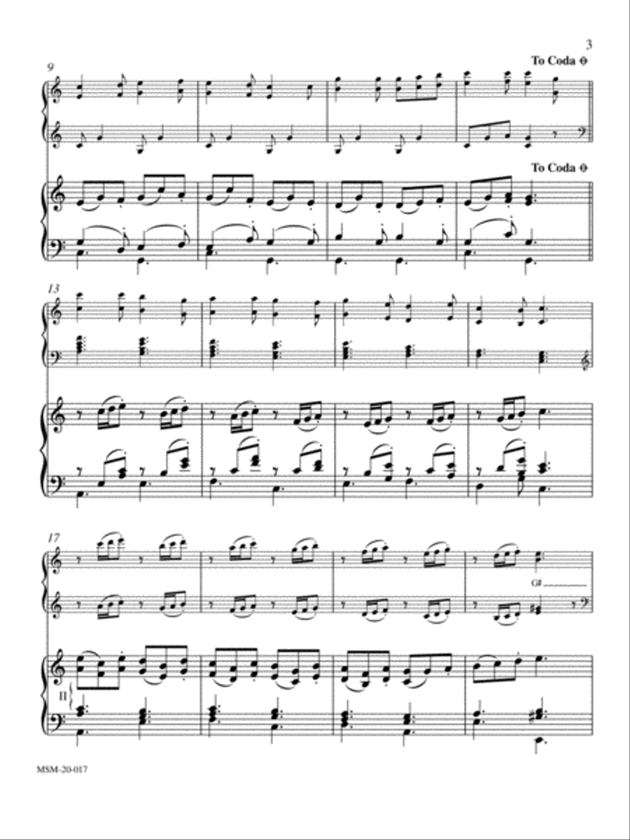 Three Advent Pieces for Harp and Organ Harp scores gallery preview page 3