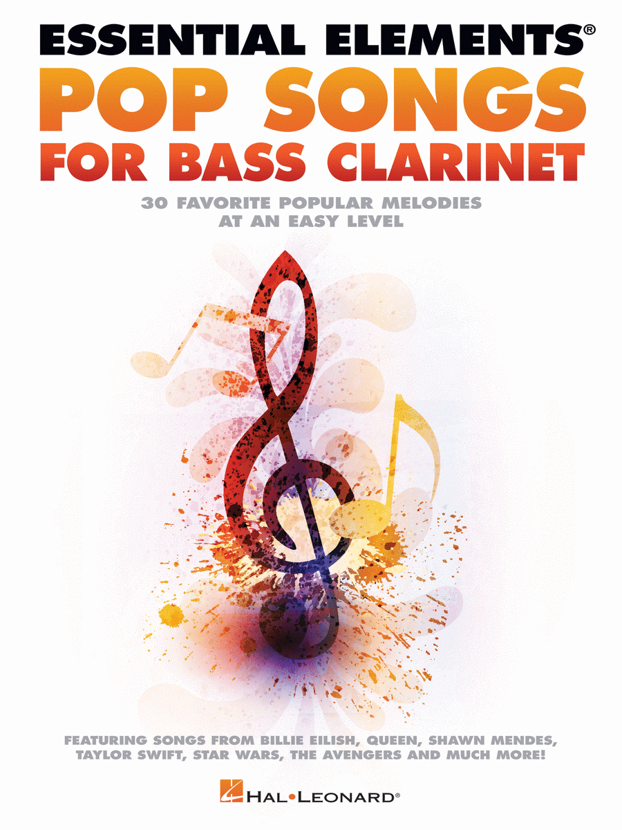 Essential Elements Pop Songs for Bass Clarinet