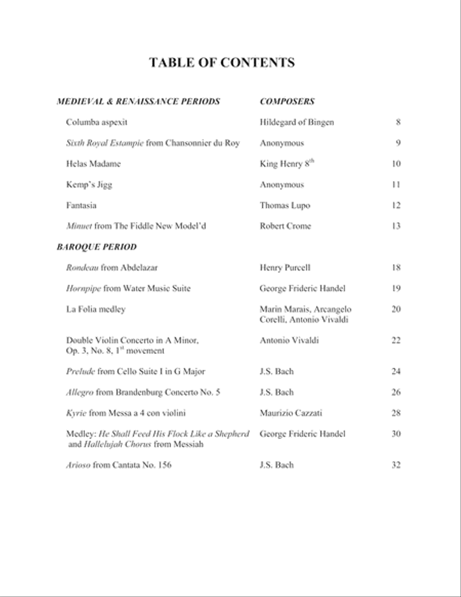 Bass String Sampler Sheet Music Double Bass scores gallery preview page 5