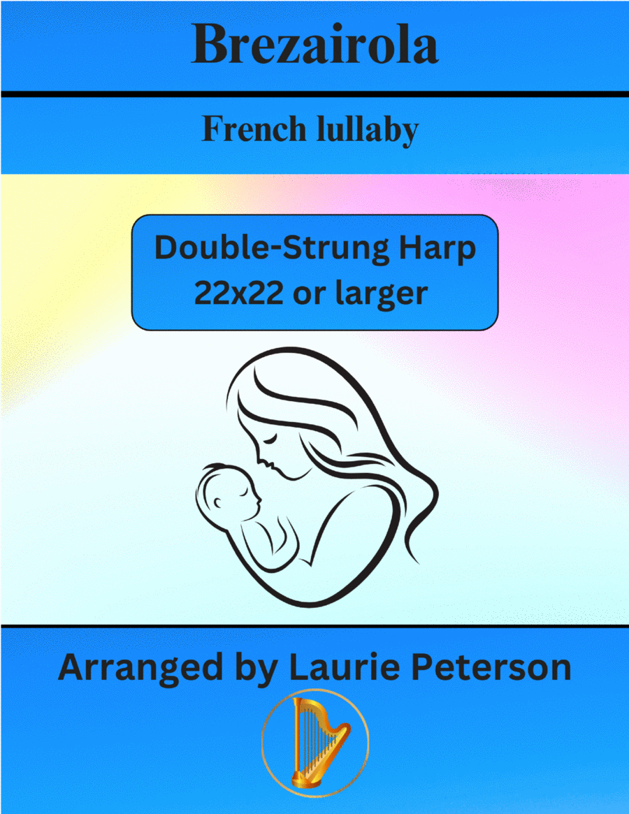 Brezairola (for Double Strung Harp) Celtic Harp scores gallery preview page 1