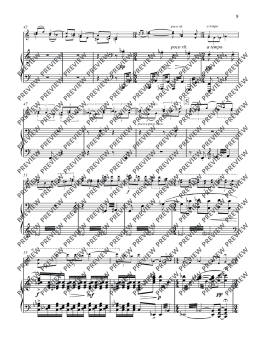 Méditation Méditation Piano scores gallery preview page 10