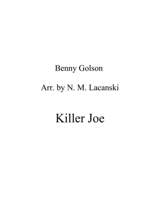 Book cover for Cool Joe, Mean Joe (killer Joe)