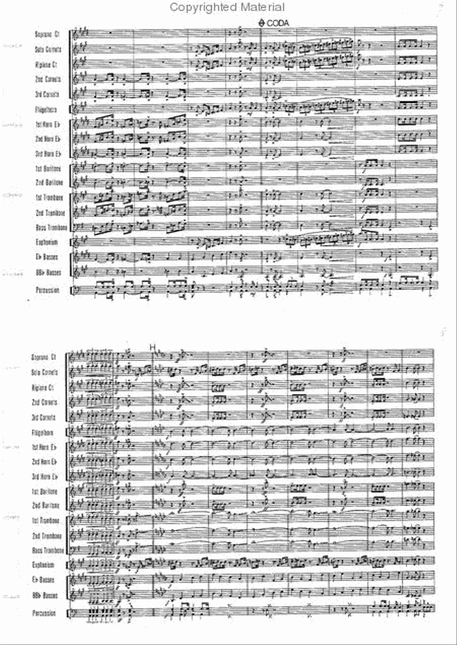 Bandstand Boogie Bandstand Boogie Brass Band scores gallery preview page 5