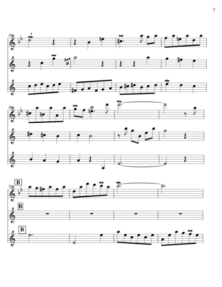 Corant - trio- flute/clarinet/bass clarinet image number null