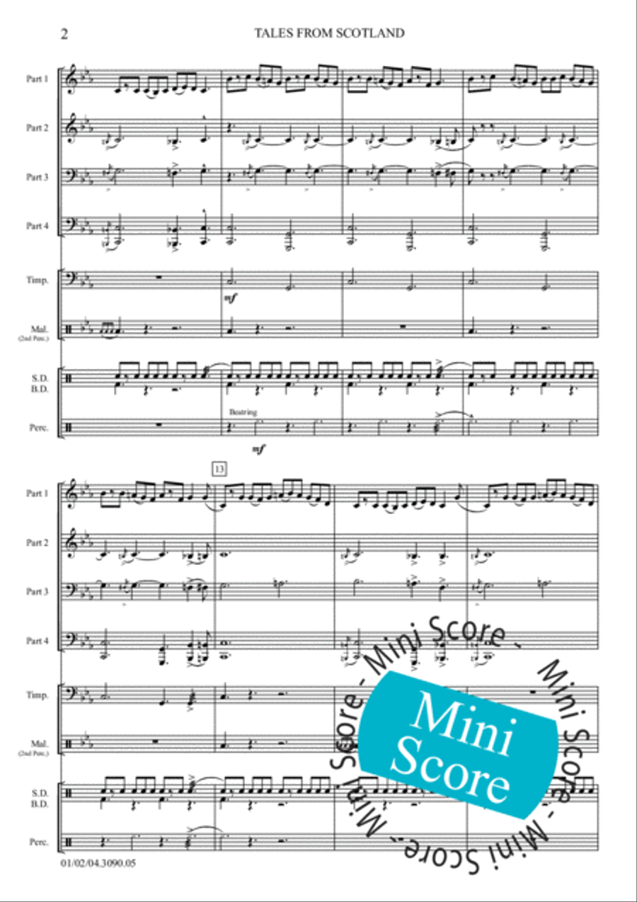 Tales from Scotland Tales from Scotland Brass Ensemble scores gallery preview page 6