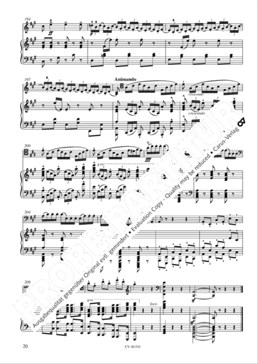 Rossini: Un larme; Allegro agitato Score scores gallery preview page 21
