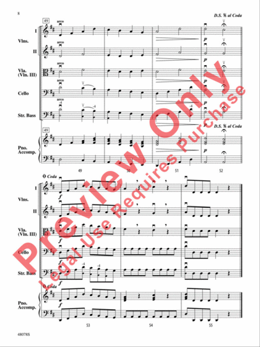 Dizzy Digits String Orchestra scores gallery preview page 9