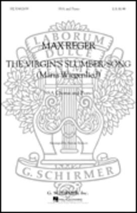Book cover for Virgin's Slumber Song SSA Maria Wiegenlied