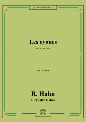 R. Hahn-Les cygnes,in E flat Major