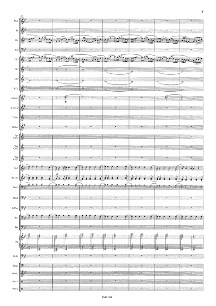 Polovtsian Dances Concert Band scores gallery preview page 6