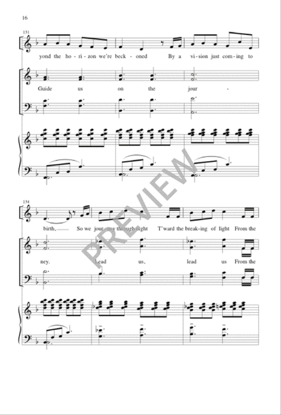 To the Ends of the Earth To the Ends of the Earth 4-Part scores gallery preview page 16