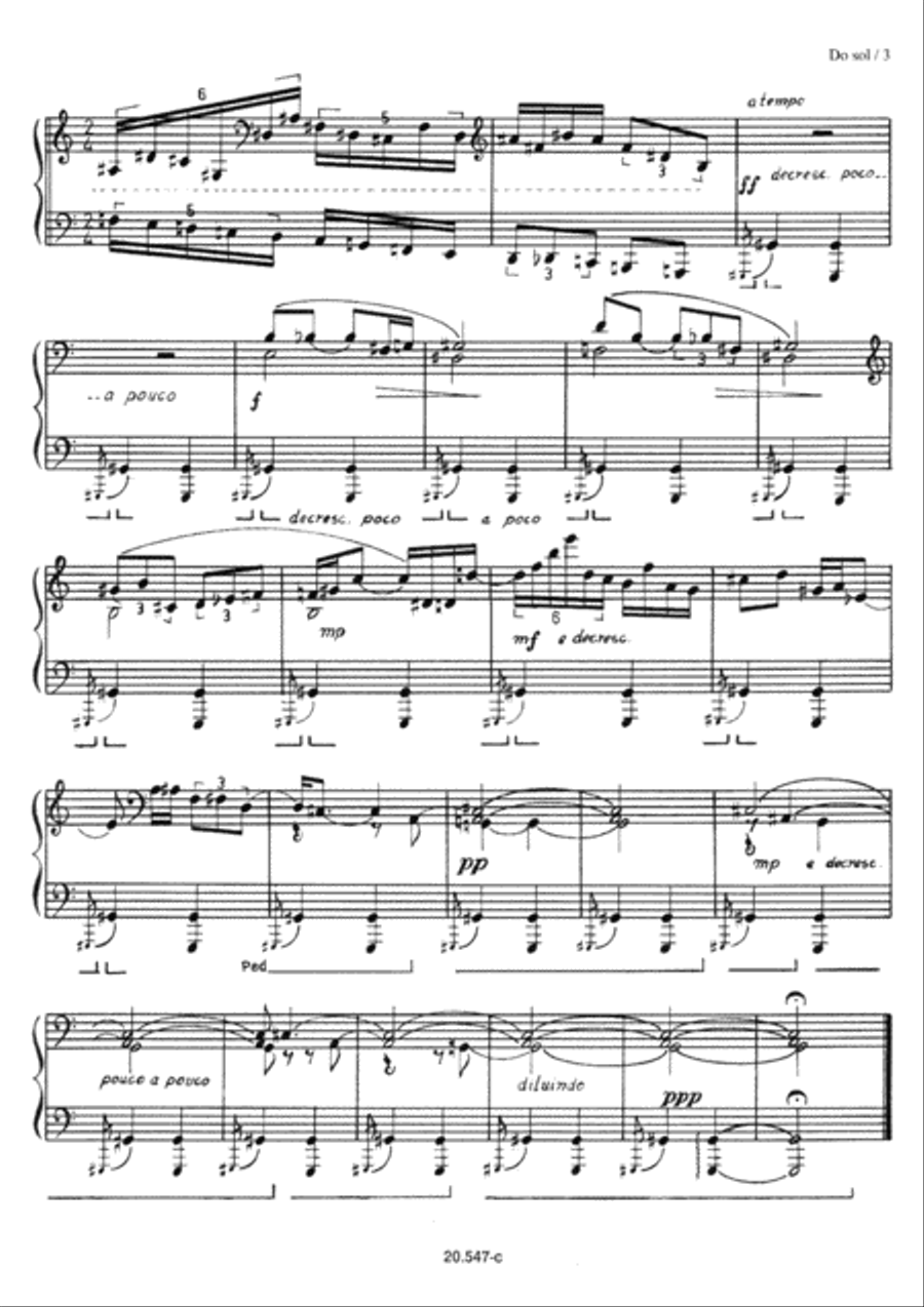 Ciclo do sol Piano Solo scores gallery preview page 6