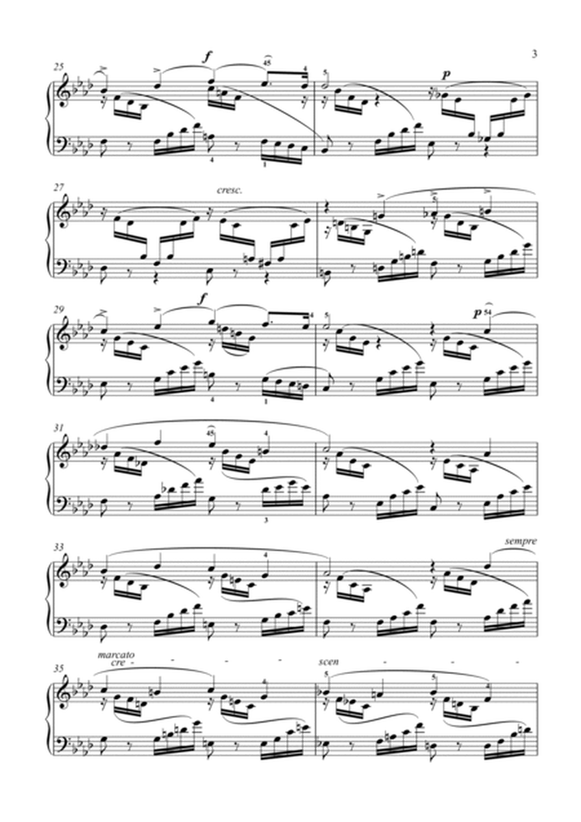 Mendelssohn-Une Etude in F minor(Piano) image number null