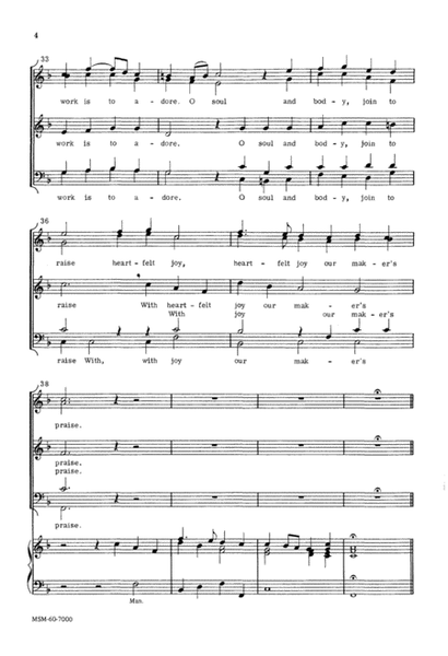 Oh, That I Had a Thousand Voices (Downloadable Choral Score)