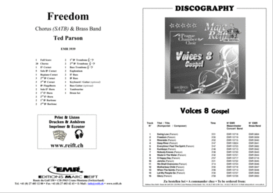 Freedom 4-Part scores gallery preview page 2