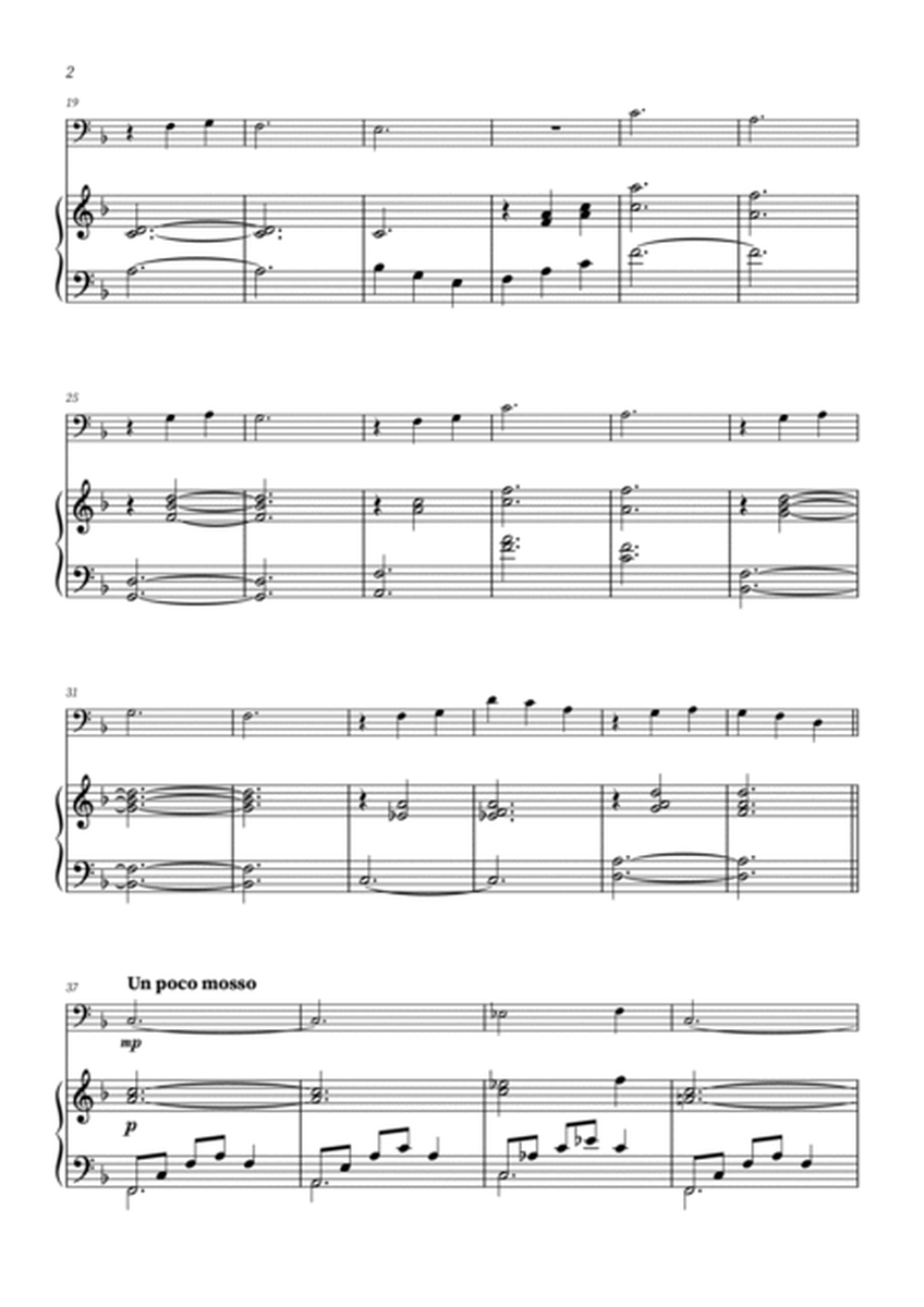 Clair de Lune - Trombone and Piano image number null