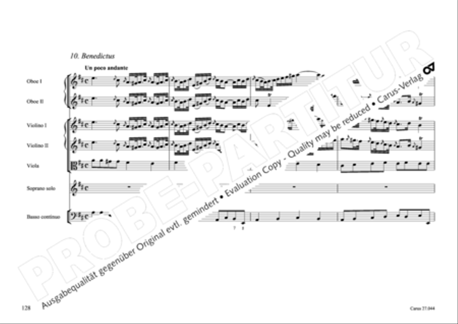 Messa per il Santissimo Natale 4-Part scores gallery preview page 119