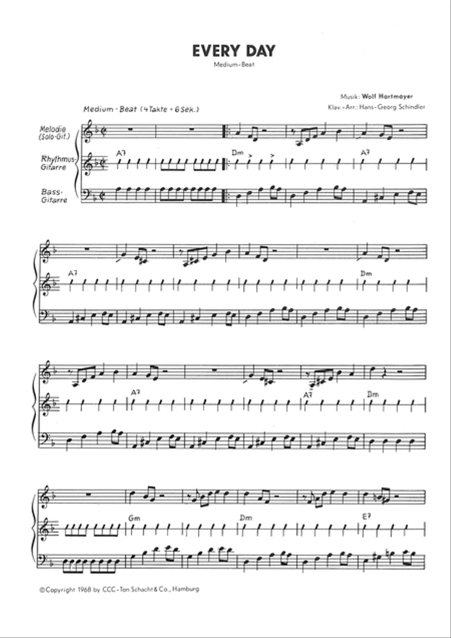 Every Day Every Day Guitar scores gallery preview page 3