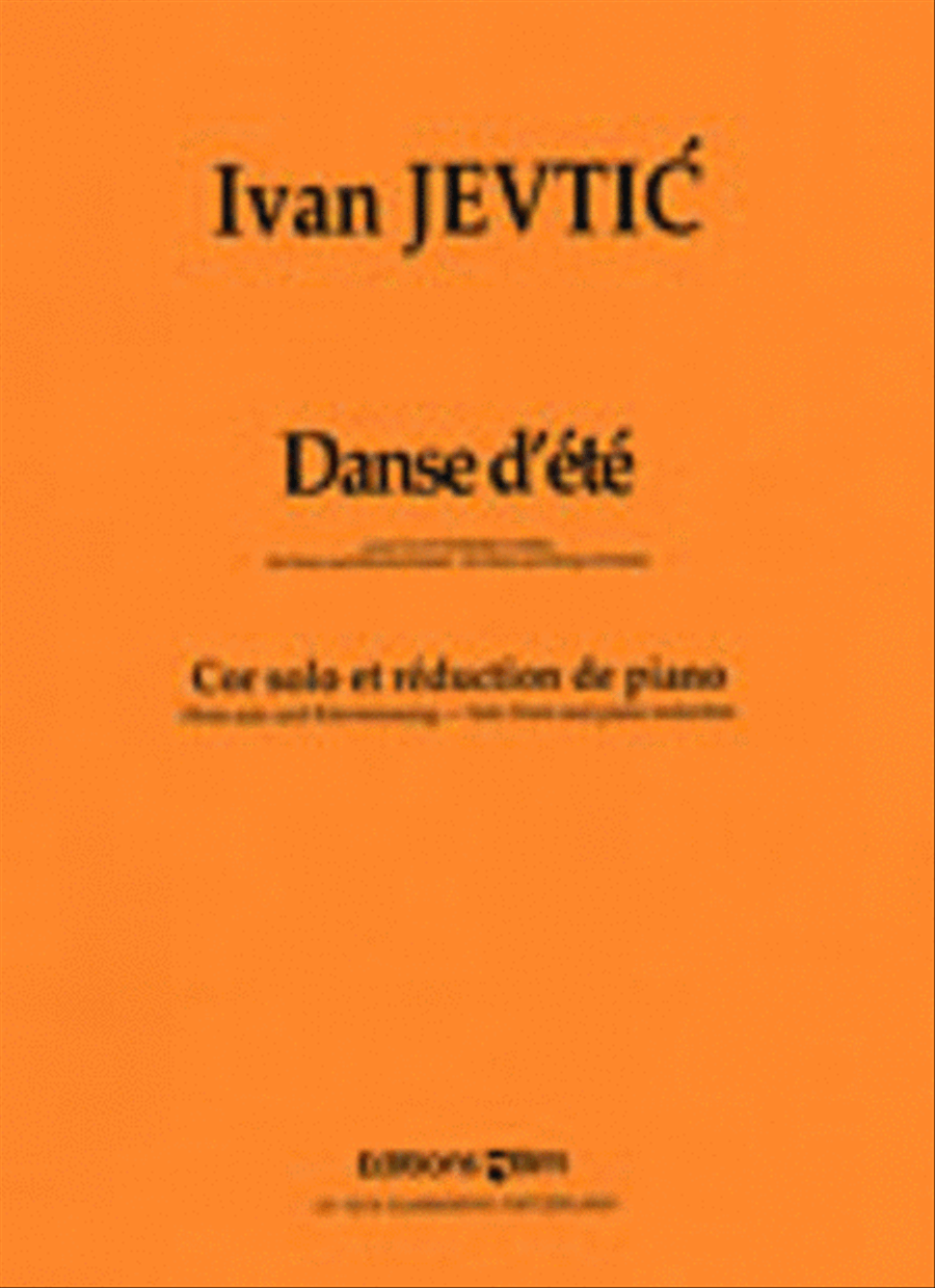 Danse d'été Horn scores gallery preview page 1