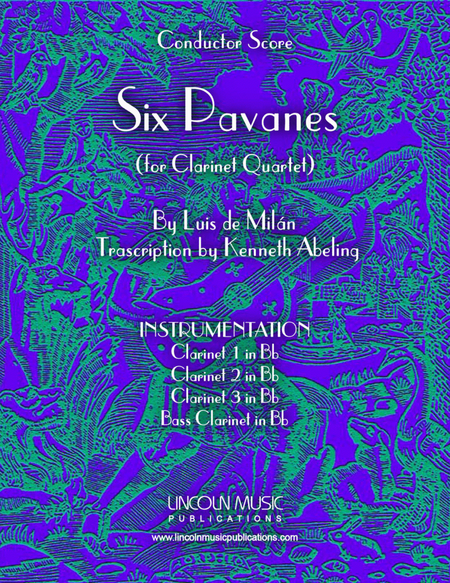 Milan - Six Pavanes (for Clarinet Quartet) image number null