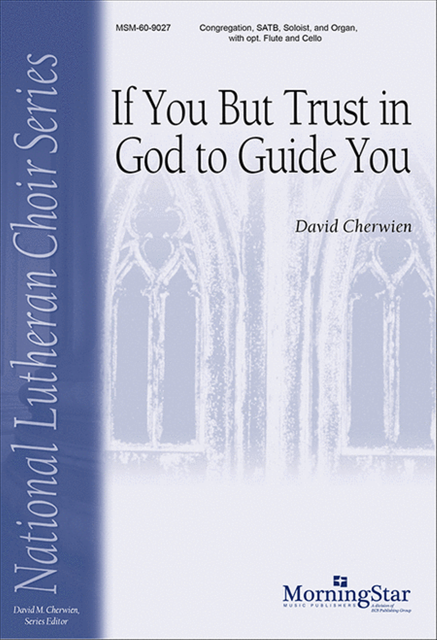 If You But Trust in God to Guide You 4-Part scores gallery preview page 1