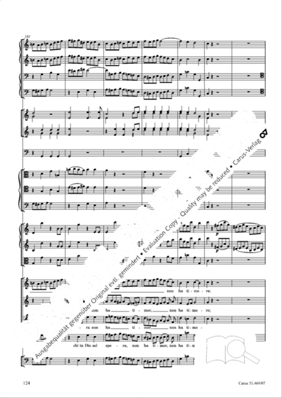 Davide penitente 4-Part scores gallery preview page 137