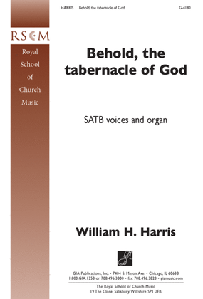 Book cover for Behold, the Tabernacle of God