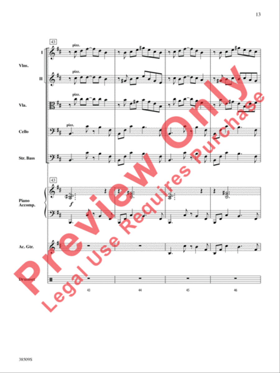Recorda Me String Orchestra scores gallery preview page 14