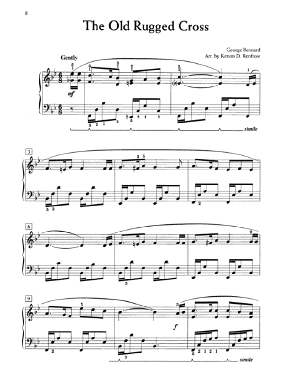 A Sacred Collection, Book 2 Piano Solo scores gallery preview page 4