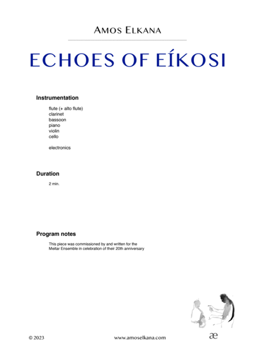 Echos of Eíkosi - Score Only