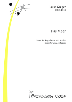 Das Meer (The Sea): Songs for voice and piano