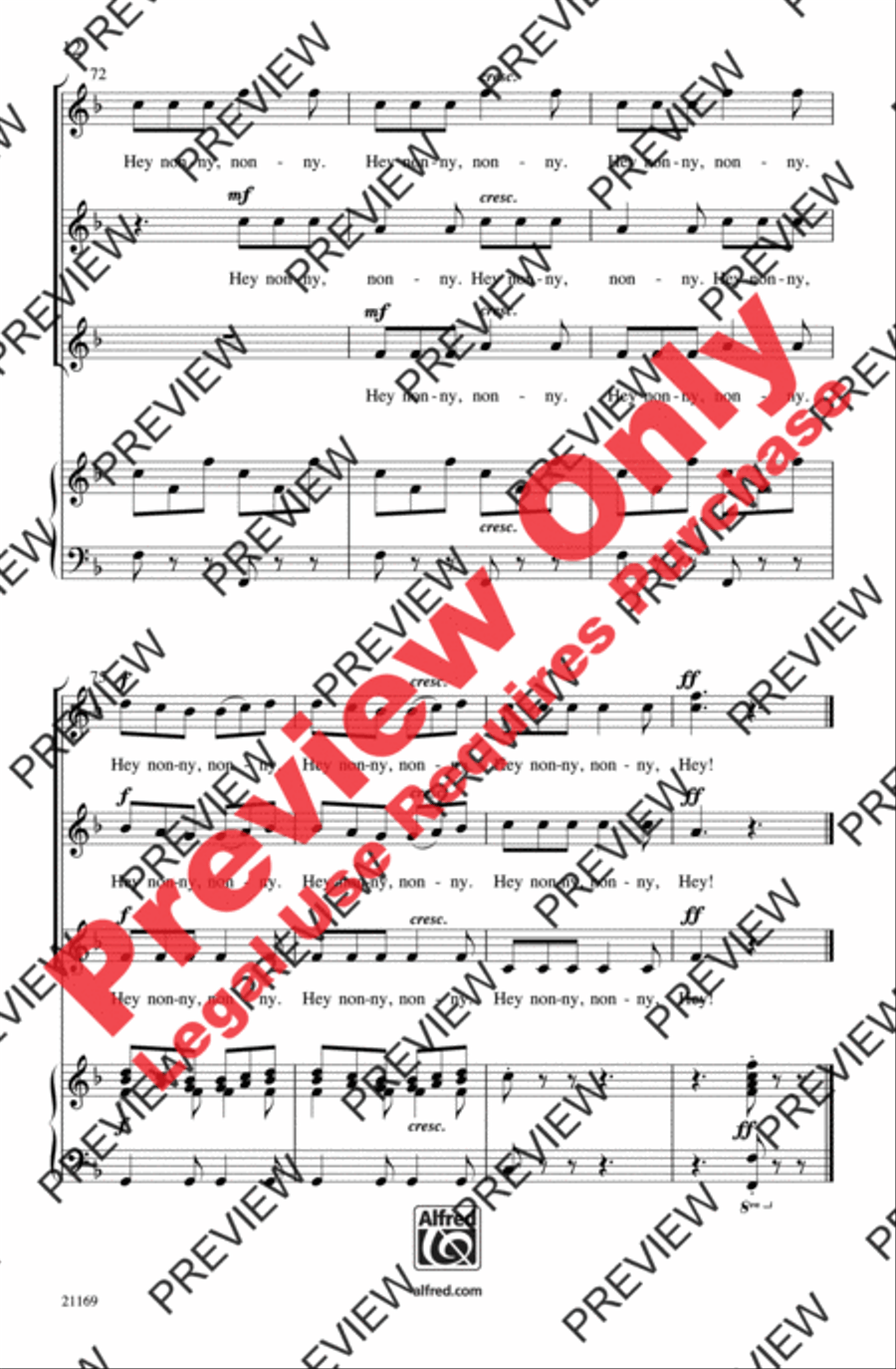 Sigh No More, Ladies Sigh No More, Ladies SSA scores gallery preview page 12