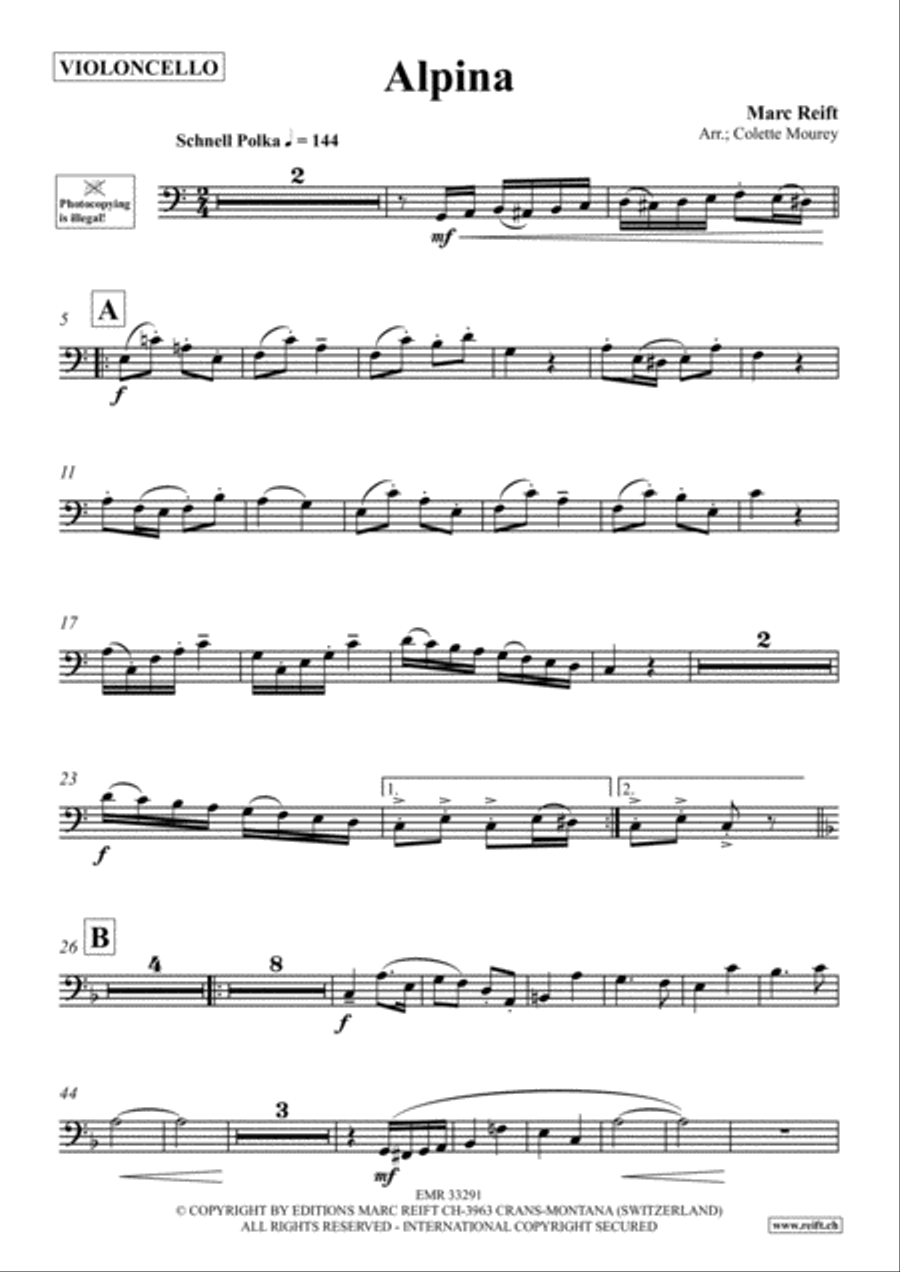 Alpina Piano Accompaniment scores gallery preview page 2