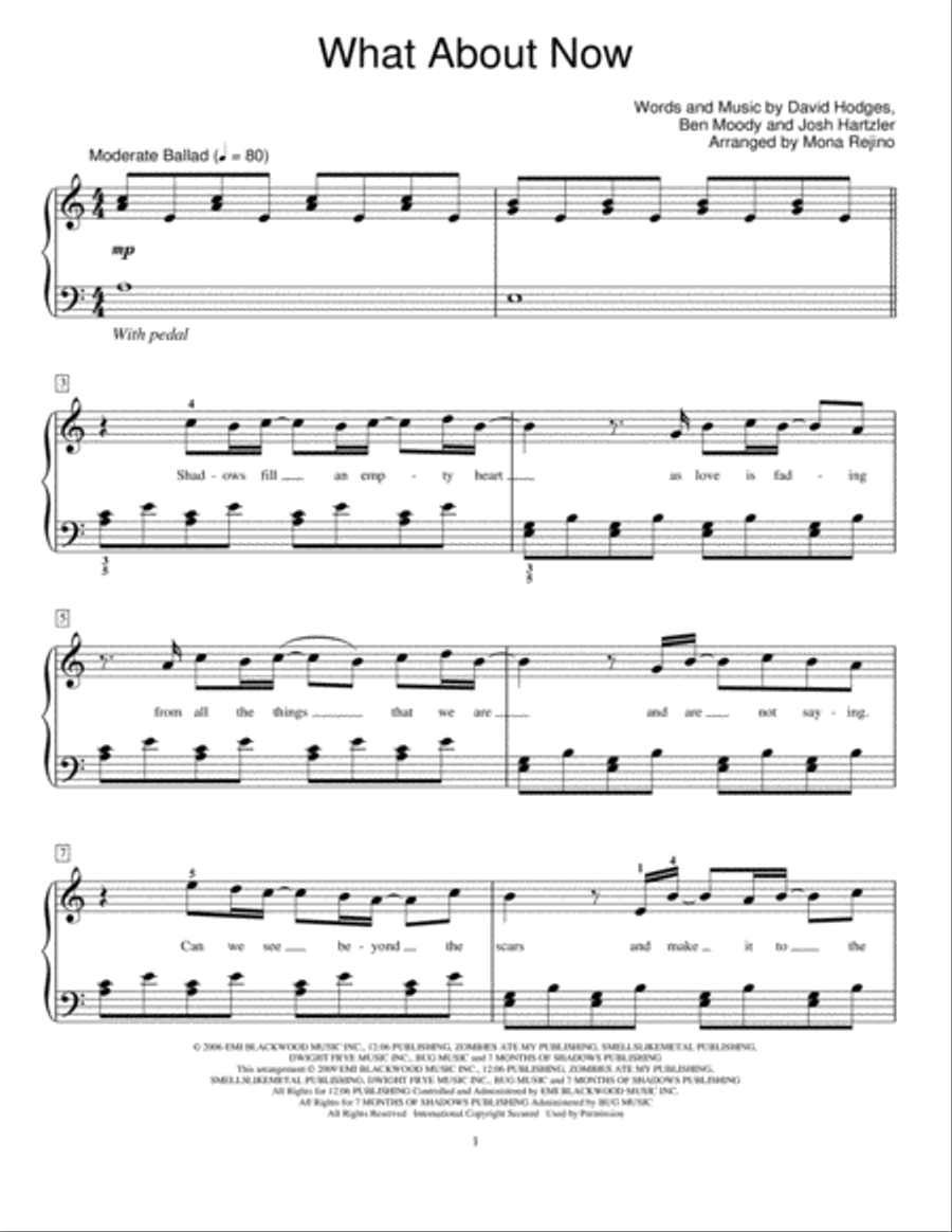 What About Now Piano Method scores gallery preview page 1