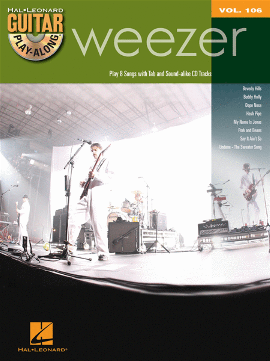 Weezer Weezer Guitar Tablature scores gallery preview page 1