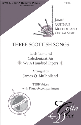 Book cover for Wi' A Hundred Pipers: from Three Scottish Songs