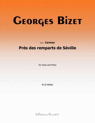 Pres des remparts de seville(Seguidilla),by Bizet,in b minor