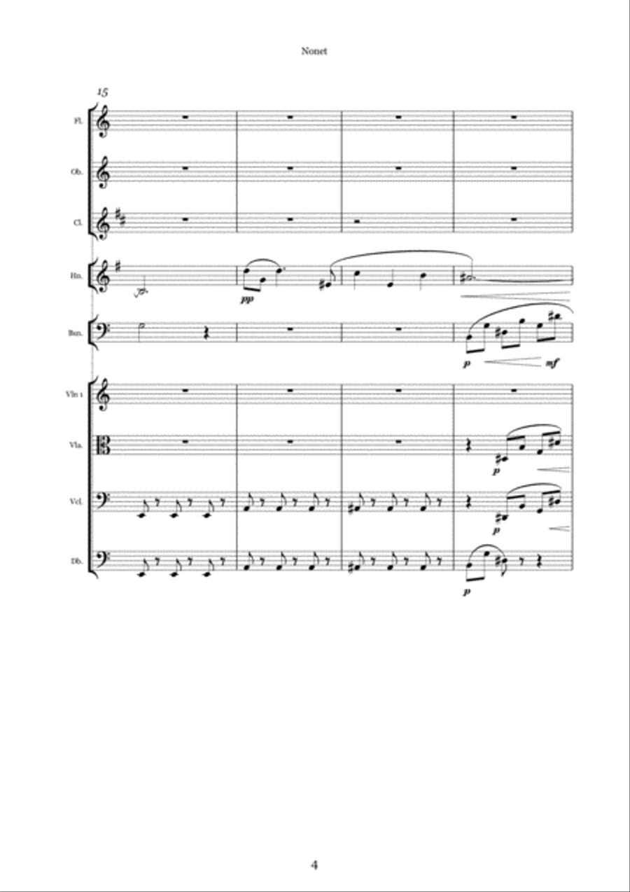 Nonet Small Ensemble scores gallery preview page 4