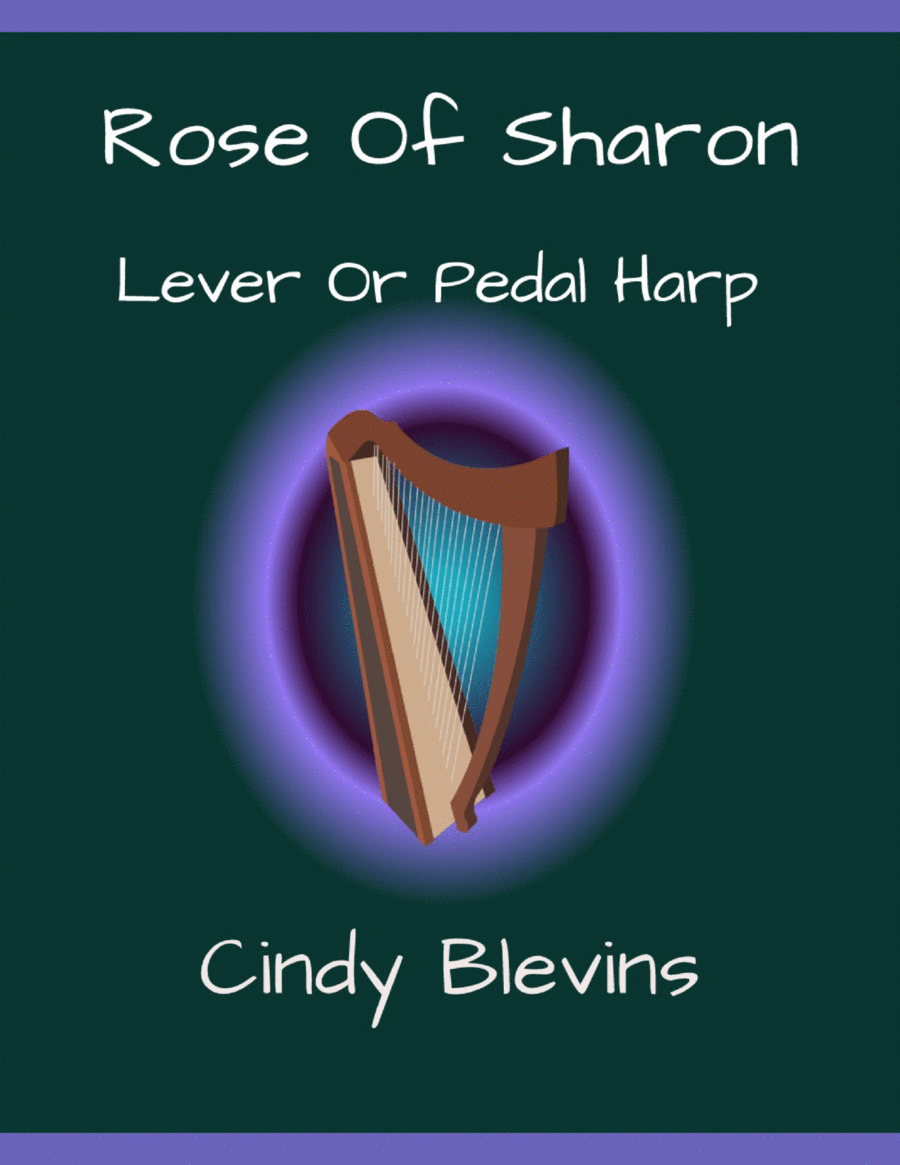 Rose of Sharon, original solo for Lever or Pedal Harp image number null
